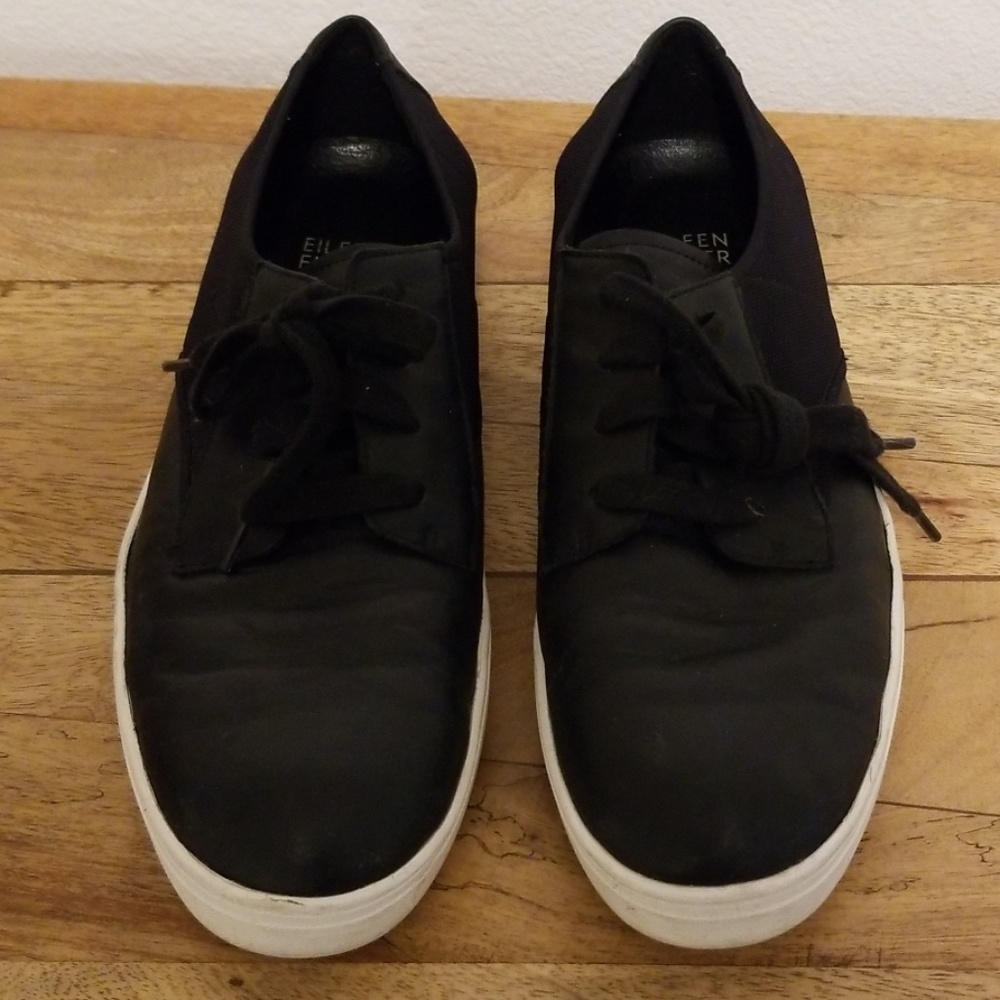 Eileen Fisher koi black sneakers